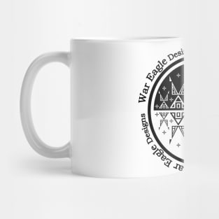 Night Stars Black Mug